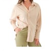 Women's Woven Ovsz Blouse - Tea & Cup - 2 of 2