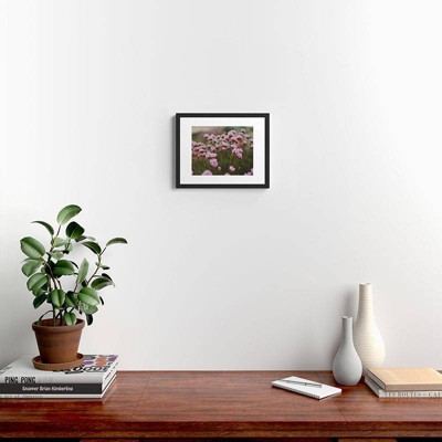 Hello Twiggs Pale Pink Flowers Framed Wall Art - Deny Designs