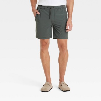 Men's 7" Tech Pull-On Shorts - Goodfellow & Co™ Gray XS