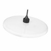 Paloma 24" Modern One-Light Pendant - Dimmable Opal Glass & Steel Design - 4 of 4