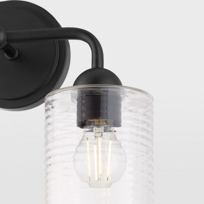 Quorum Lighting Charlotte 2 - Light Vanity in  Matte Black