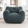 Maliang Bean Bag Sofa Chair with Armrests Stuffed High-Density Foam, Lazy Sofa for Adults in Living Room,Bedroom Reading - 4 of 4
