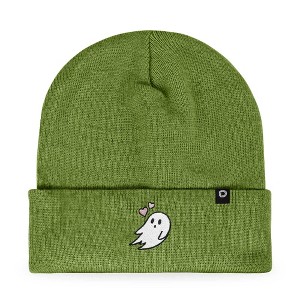 Dalix Heartly Ghost Embroidered Beanie Hat Knit Cap Cold Weather Womens - 1 of 4