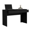 Anybear Black Finish Desk with Two Drawers - 2 of 3