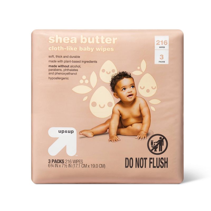 Shea Butter Personal Baby Wipes - up & up™ (Select Count), 1 of 12