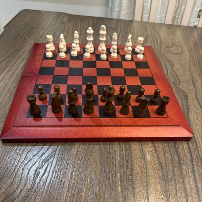 We Games Classic Chess Set - Walnut Wood Board 12 In : Target