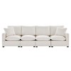 NicBex Sectional Sofa with 2 Pillows 4 Seat Modern Modular Sofa for Living Room & Apartment & Office - 2 of 4
