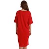 Just Love Short Sleeve Nightgown Sleep Dress for Women Sleepwear - 3 of 3