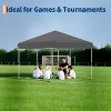 Jojoka 10x10 Pop Up Canopy Tent,Patio Canopy Tent with One Button Push Setup,4 Weight Bags,3 Adjustable Height - 4 of 4