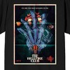 Stranger Things Chapter 1 Poster Design With Hellfire Club Men’s Black Short Sleeve Tee - 2 of 4