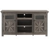 NicBex TV Stand Farmhouse Barn Design Entertainment Center with 2 Doors Cabinet for Living Room, Bedroom - 3 of 4