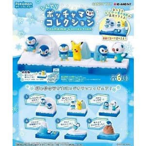 Re-Ment Pokemon Pochama Piplup Collection - 1 Random Figure - 1 of 2