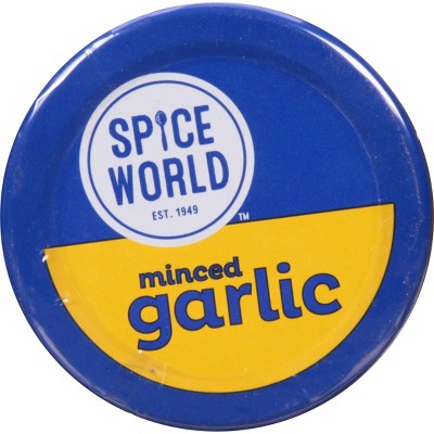 Spice World Minced Garlic - 8oz