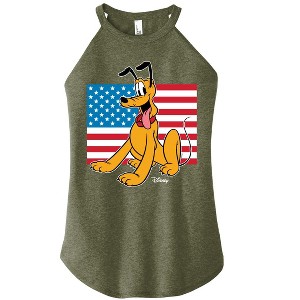 Women's - Disney - Americana Graphic High Neck Tank - 1 of 3