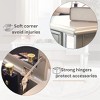 CAVINAS vanity mirror flip mirror vanity desk with mirror and lights modern bedroom furniture makeup vanity for bedroom - 4 of 4
