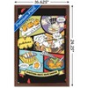 Trends International Gudetama - More Danger Framed Wall Poster Prints - 3 of 4