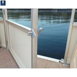 T-H Marine GL-2-DP Pontoon Gate Latch - Gray Boat Equipment GL2DP. - 1 of 2