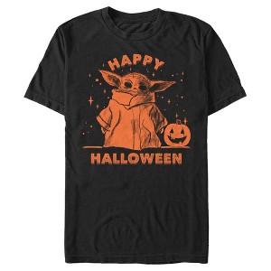 Men's Star Wars: The Mandalorian Grogu Trick or Treat T-Shirt - 1 of 4