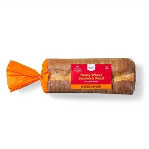 Honey Wheat Bread - 20oz - Market Pantry™ - 1 of 3