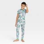 Boys' Disney Monster's Inc. 2pc Sleep Pajama Set - Green