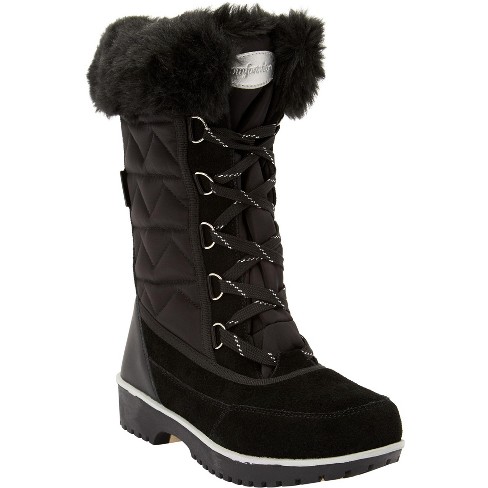 Women's winter best sale boots 11 wide