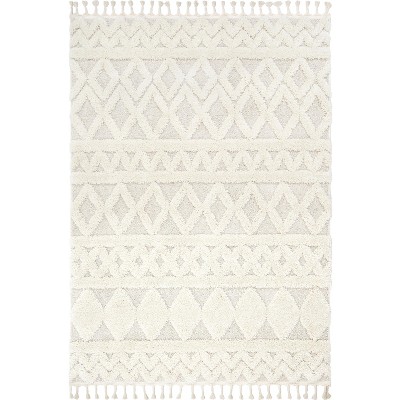 Well Woven Austen Geometric Ivory Area Rug