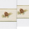 Linum Home Textiles 100% Turkish Cotton PIERRE Embellished Towel Set - 3 of 3