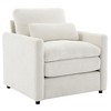 JUJABU 31.9" Cozy Upholstered Single Sofa with Double-Layered Plush Cushion for Living Room - 2 of 4