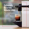 Impresa [2 Pack] Espresso Measuring Shot Glasses - Dishwasher Safe - 2oz - 2 of 4