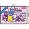 Trends International Hello Kitty and Friends: 24 Tokyo Skate Group Play Framed Wall Poster Prints - 3 of 4