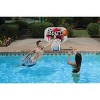 Poolmaster Graffiti Collection NBA Houston Rockets Pro Poolside Hoop Set Durable All-Weather Base - 3 of 4
