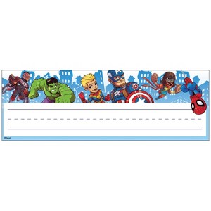 Eureka® Marvel™ Super Hero Self-Adhesive Name Plates, Pack of 36 - 1 of 4