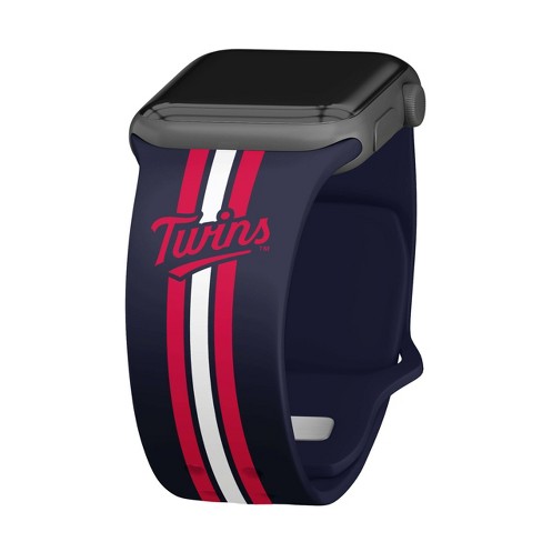 Mlb Minnesota Twins Wordmark Hd Apple Watch Band Target