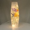 Stony Creek 12.0 Inch Hummingbird Lighted Glass Vase Flowers Summer Novelty Sculpture Lights - 2 of 2