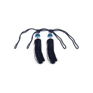 Unique Bargains Tassel Jade Ball Curtain Ties Polyester Imitation Jade 2 Pcs - 1 of 4