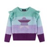 Andy & Evan  Toddler  Full Eyelash Sweater w/Lurex Star Graphic & Legging Set - image 4 of 4