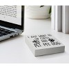 I Just Want to Sip Coffee and Pet My Dog Wood Box Sign Desk Decor,Funny Dog Wooden Block Sign - 3 of 4