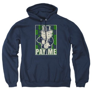 Monopoly Pay Me Adult Pull-Over Hoodie - 1 of 4