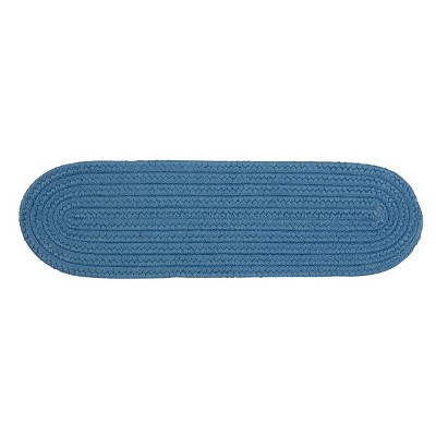 Colonial Mills Boca Raton - Blue Ice Stair Tread Set, 13 Pcs