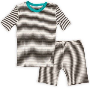 Mightly Kids' Fair Trade 100% Organic Cotton Tight Fit Shorite Pajamas Set - 1 of 3