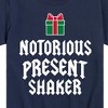 Boys' - Instant Message - Notorious Present Shaker Christmas Short Sleeve Graphic T-Shirt - 2 of 4