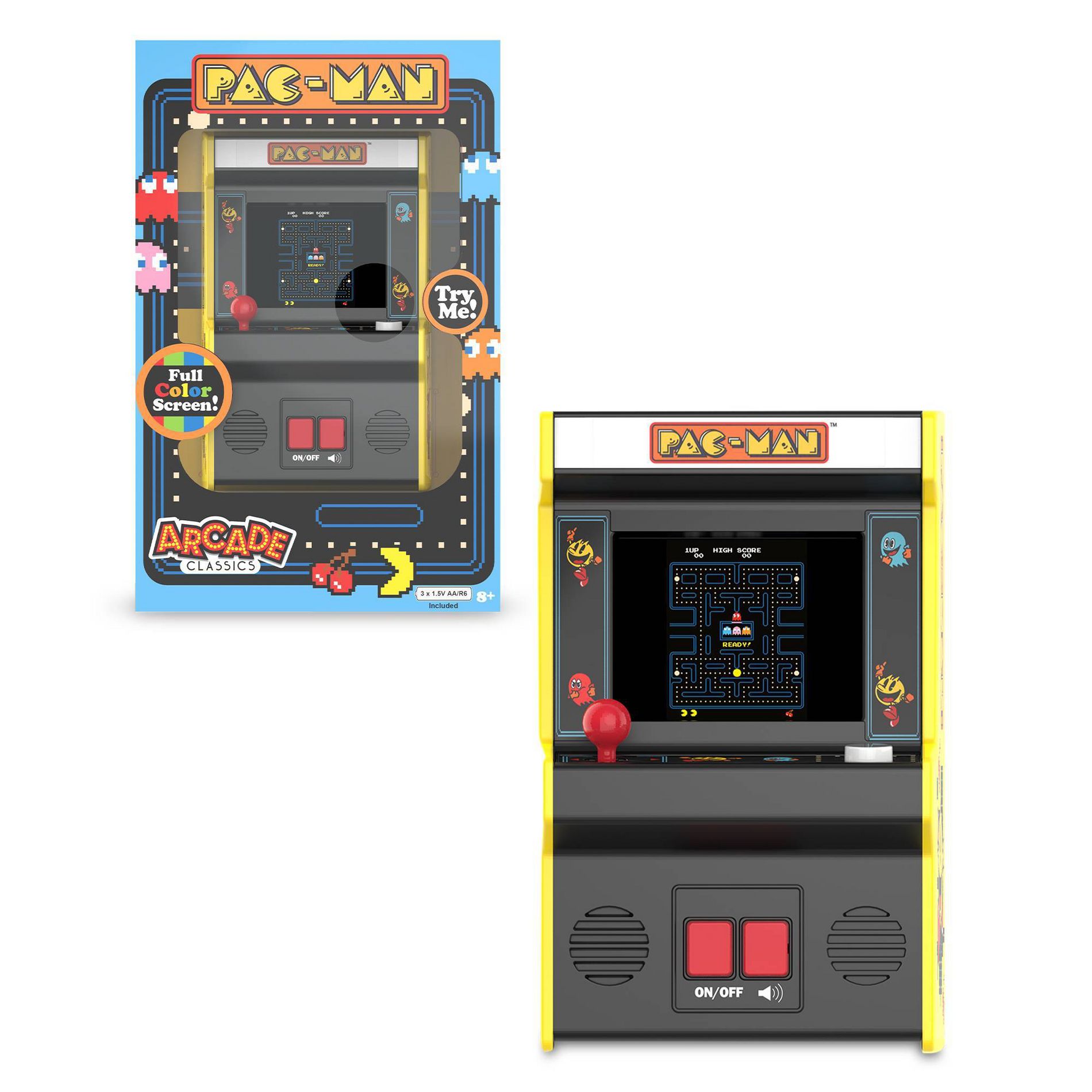 Pac-Man Arcade Classics Handheld Electronic Game