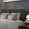 Flash Furniture Melbourne Metal Upholstered Headboard - Modern Headboard - image 2 of 4