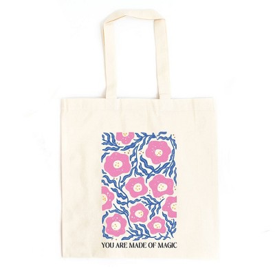 City Creek Prints Boho Made Of Magic Canvas Tote Bag - 15x16 - Natural