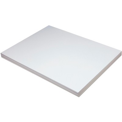 Pacon Heavyweight Tagboard, 18 x 24 Inches, 11 Pt, White, pk of 100