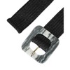 INSPIRE CHIC Women's Stretchy Dress Square Buckle Adjustable Wide Braided Waist Belts - 2 of 4