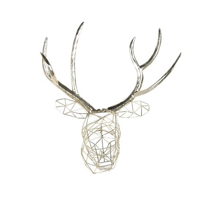 metal reindeer head