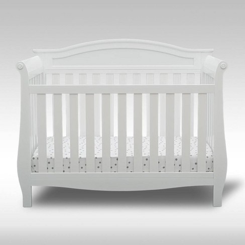 Delta Children Lancaster 4 in 1 Convertible Crib Bianca White Target