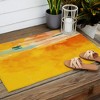 lunetricotee sunny landscape Outdoor Rug - Deny Designs - 3 of 4