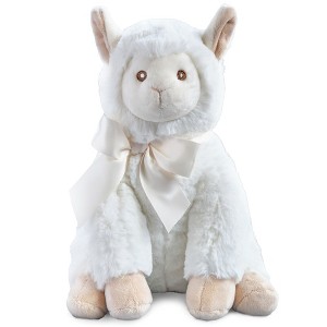 Bearington Baby Alma Plush Llama Creamy White Stuffed Animal, 12 Inches - 1 of 4